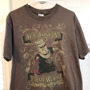 Novelty t-shirt: Monty Python’s “Holy Grail“